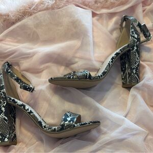 Charlotte Russe Snakeskin Patterned Women's Heels
